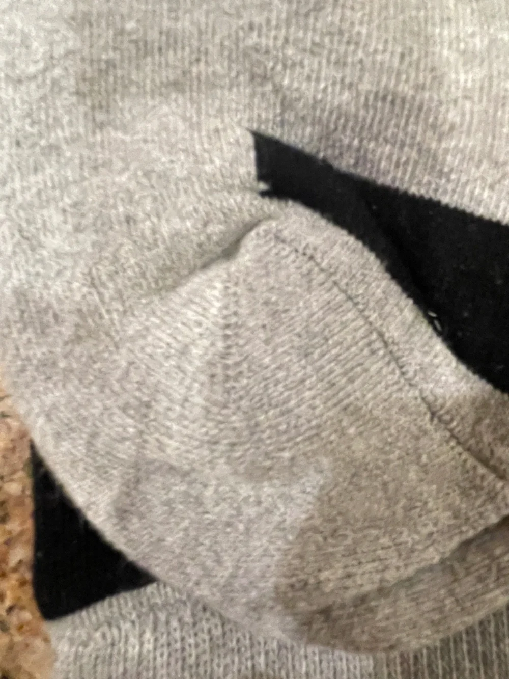 NEW! Men's Black High Tide Stripe Heather Grey Crew Socks. Size 9-13